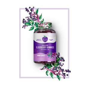 ELDERBERRY GUMMIES WITH VITAMIN C & ZINC - ORGANIC